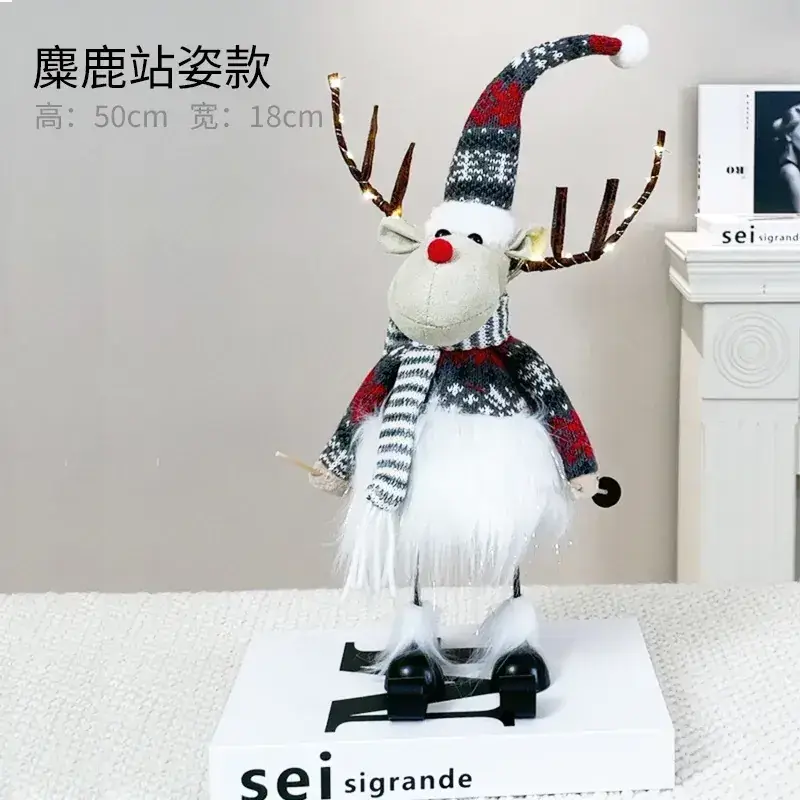 Christmas Deer Doll Decor for Home Office - Image 7
