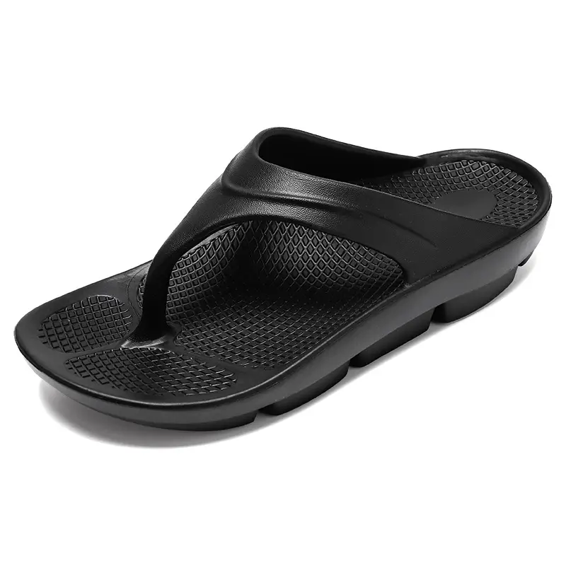 Slippers summer men's cross-border foreign trade flip flops women's outer wear thick bottom couple sandals indoor lightweight beach shoes wholesale