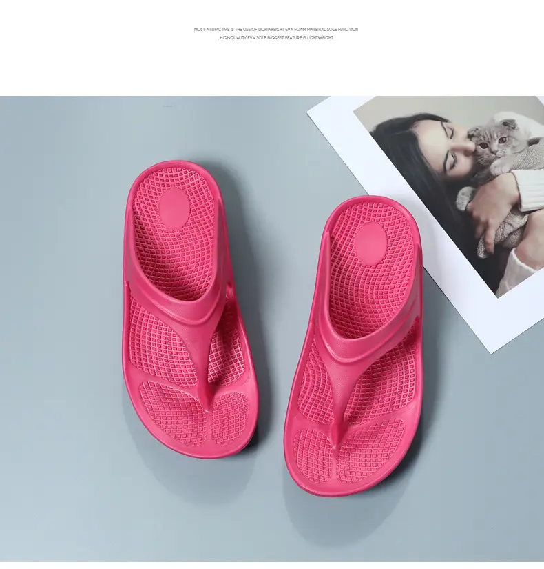 Slippers summer men's cross-border foreign trade flip flops women's outer wear thick bottom couple sandals indoor lightweight beach shoes wholesale — feature 17
