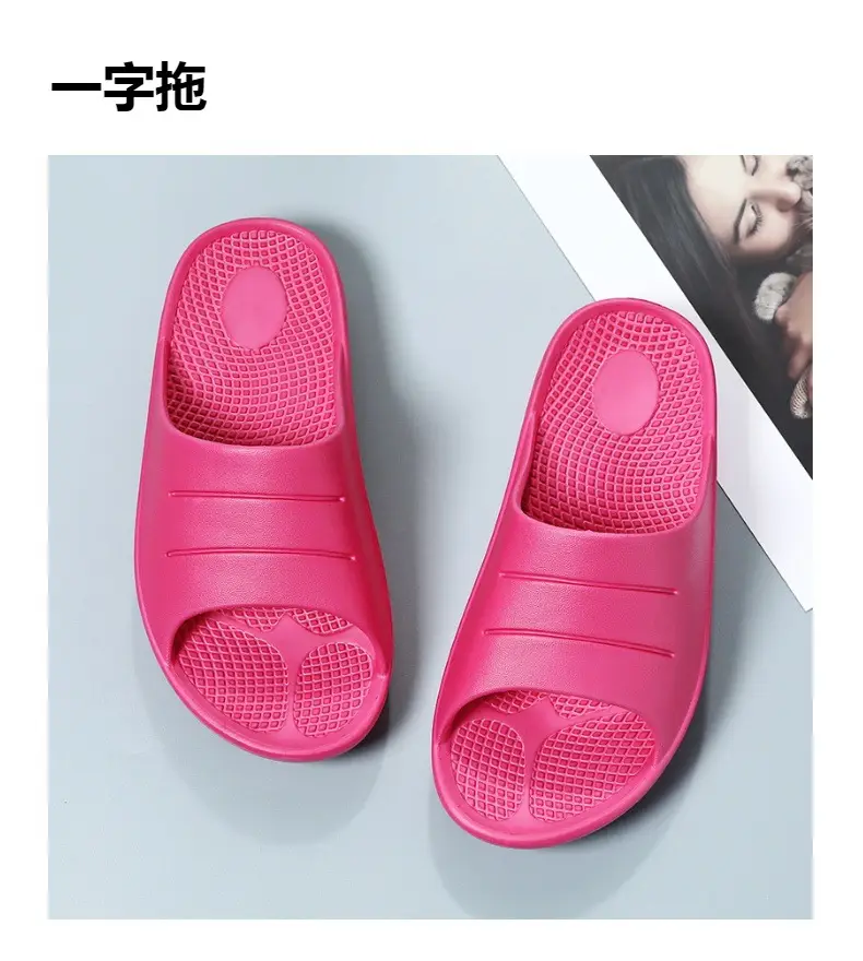 Slippers summer men's cross-border foreign trade flip flops women's outer wear thick bottom couple sandals indoor lightweight beach shoes wholesale — feature 2