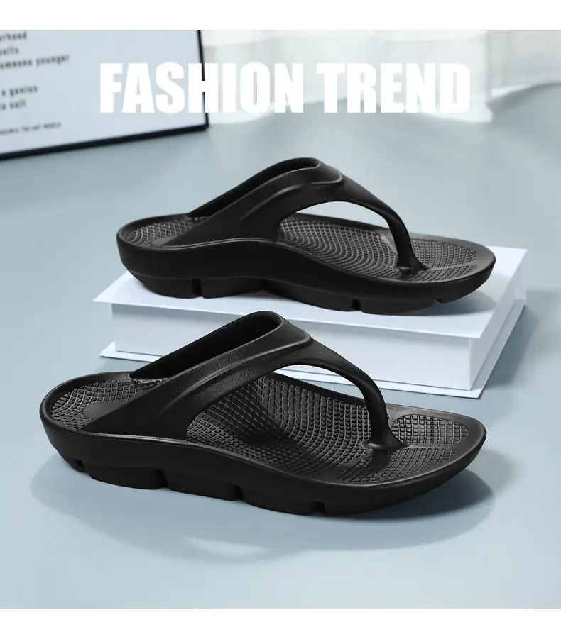 Slippers summer men's cross-border foreign trade flip flops women's outer wear thick bottom couple sandals indoor lightweight beach shoes wholesale — feature 7