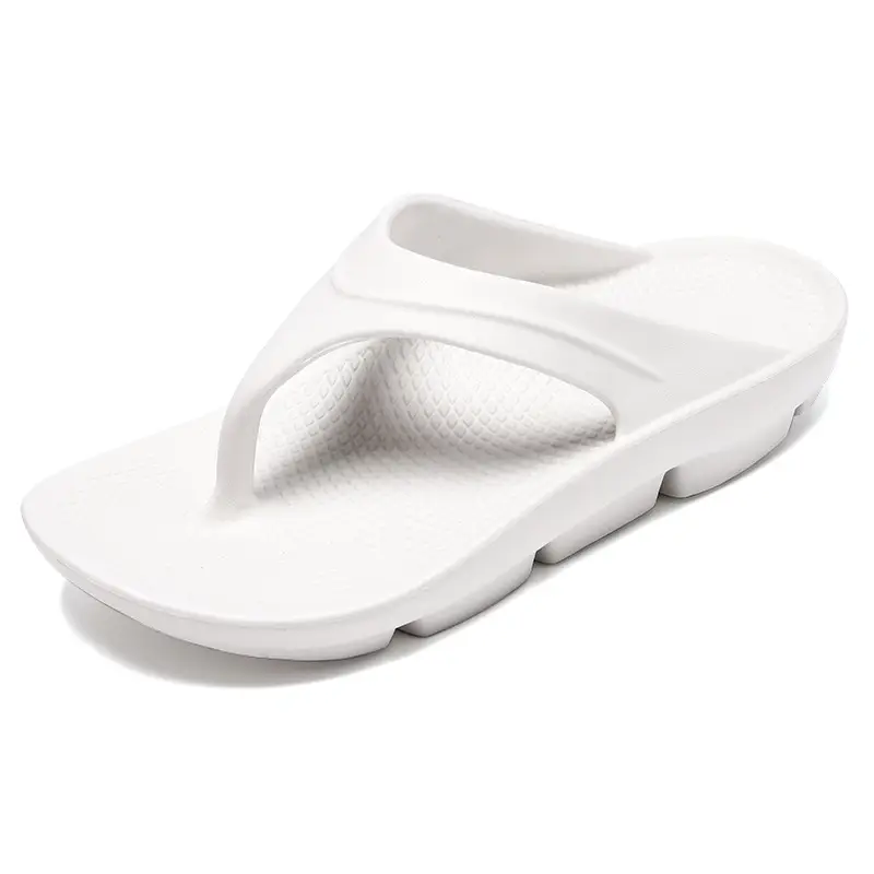Slippers summer men's cross-border foreign trade flip flops women's outer wear thick bottom couple sandals indoor lightweight beach shoes wholesale - Image 2