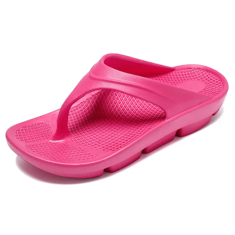 Slippers summer men's cross-border foreign trade flip flops women's outer wear thick bottom couple sandals indoor lightweight beach shoes wholesale - Image 4