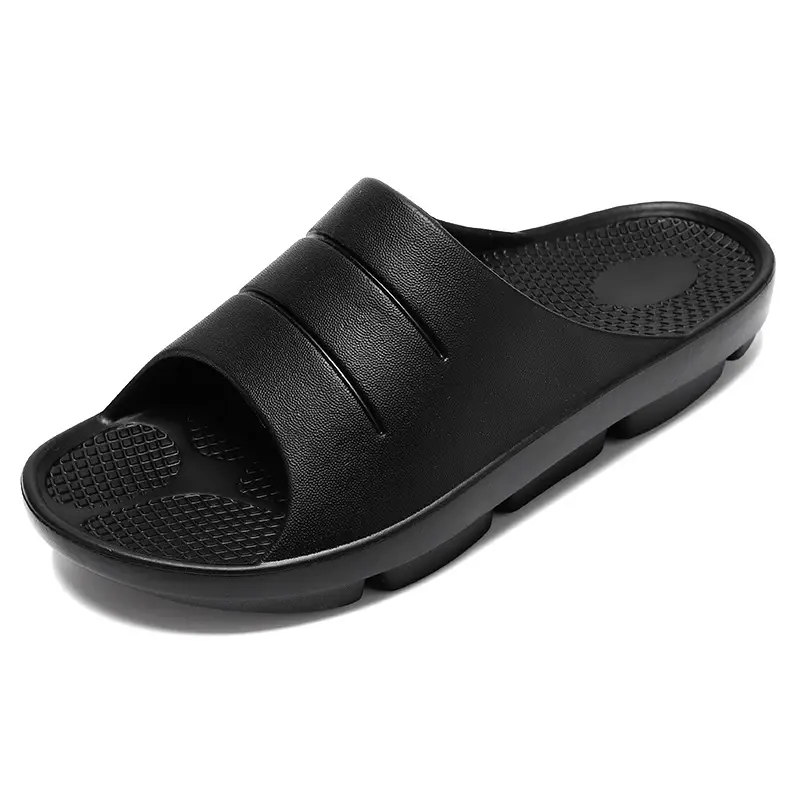 Slippers summer men's cross-border foreign trade flip flops women's outer wear thick bottom couple sandals indoor lightweight beach shoes wholesale - Image 5
