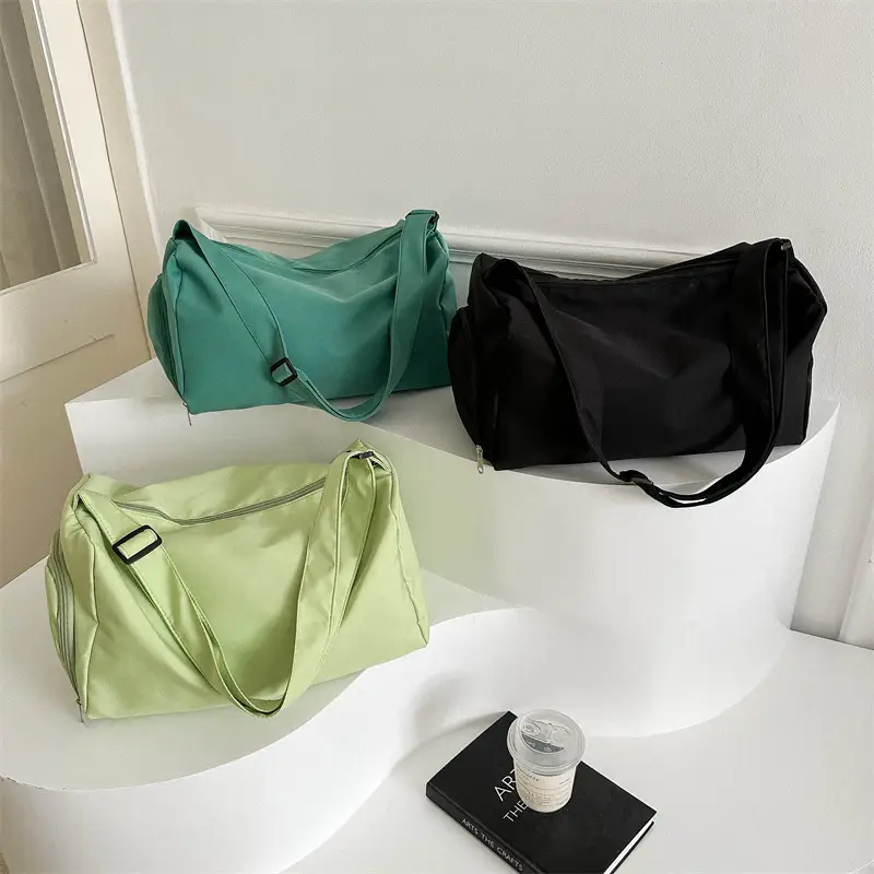 Large Capacity Oxford Tote Bag Green 2023 - Image 7