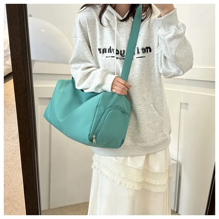 Large Capacity Oxford Tote Bag Green 2023 — feature 12