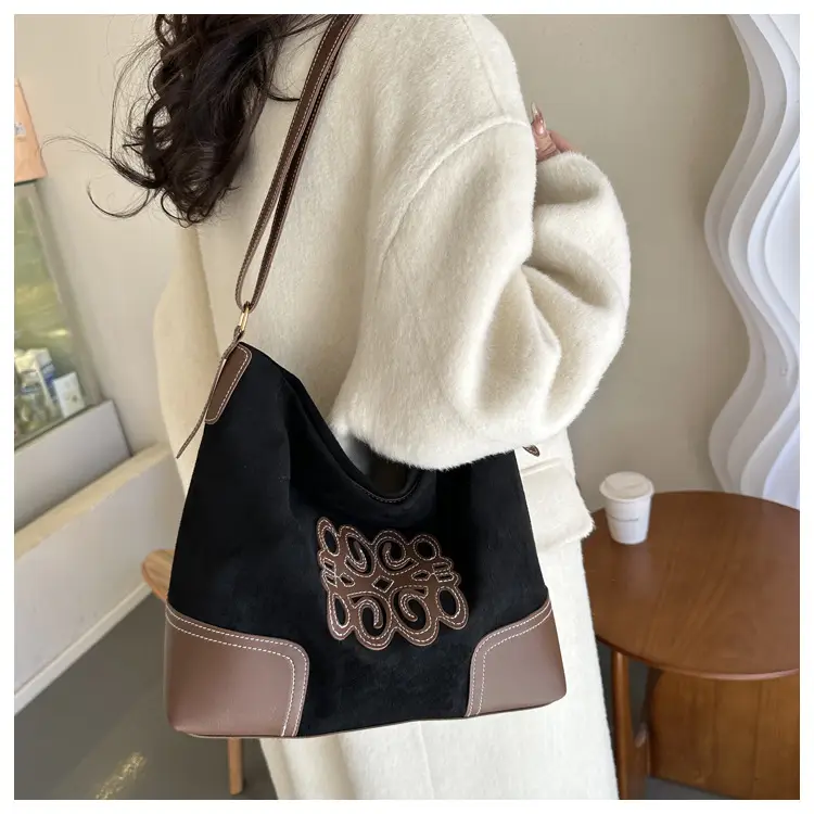 Retro Brown Shoulder Tote Bag for Women 2023 — feature 11