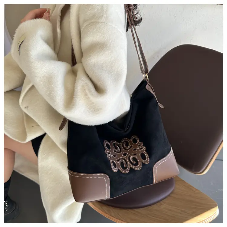 Retro Brown Shoulder Tote Bag for Women 2023 — feature 12
