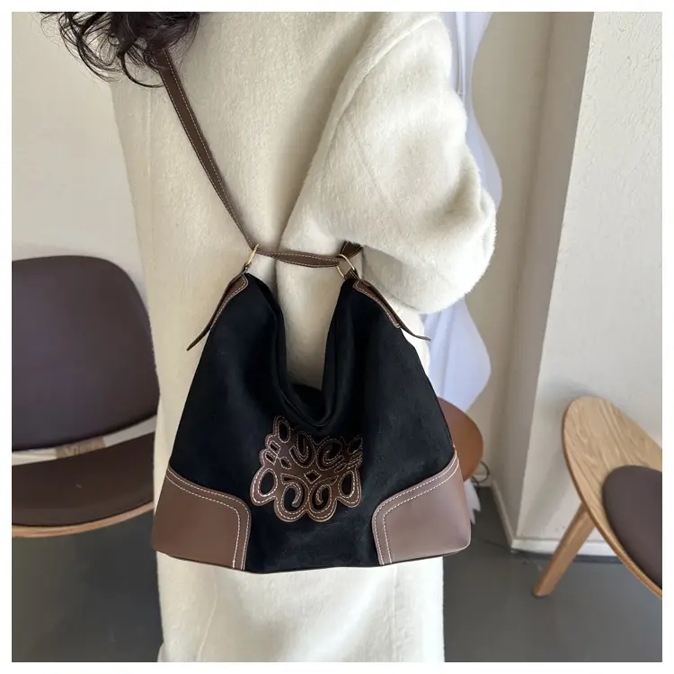Retro Brown Shoulder Tote Bag for Women 2023 — feature 13