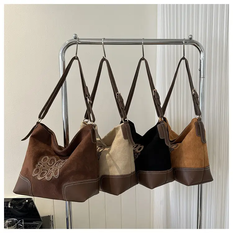 Retro Brown Shoulder Tote Bag for Women 2023 — feature 20