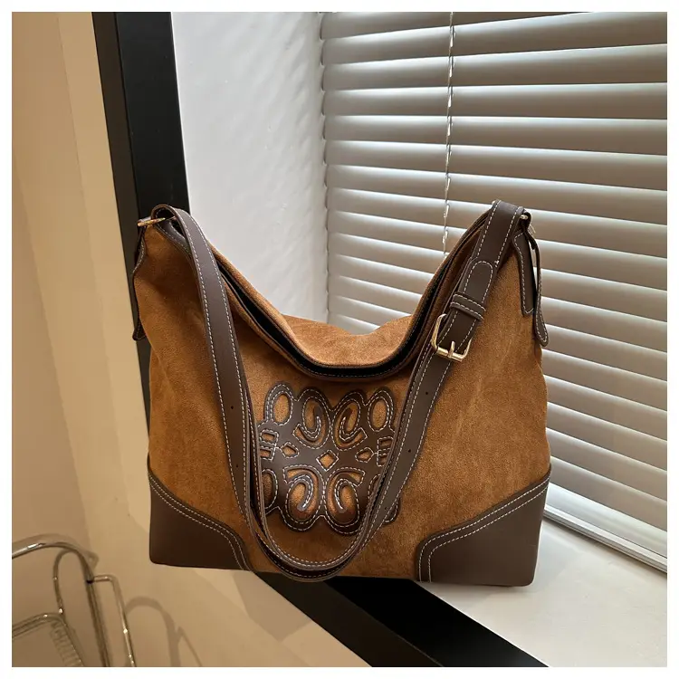 Retro Brown Shoulder Tote Bag for Women 2023 — feature 21