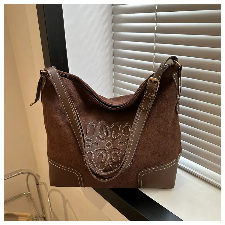 Retro Brown Shoulder Tote Bag for Women 2023 — feature 23