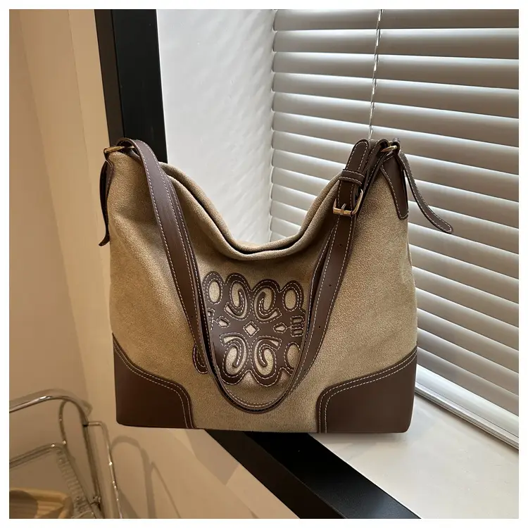 Retro Brown Shoulder Tote Bag for Women 2023 — feature 24