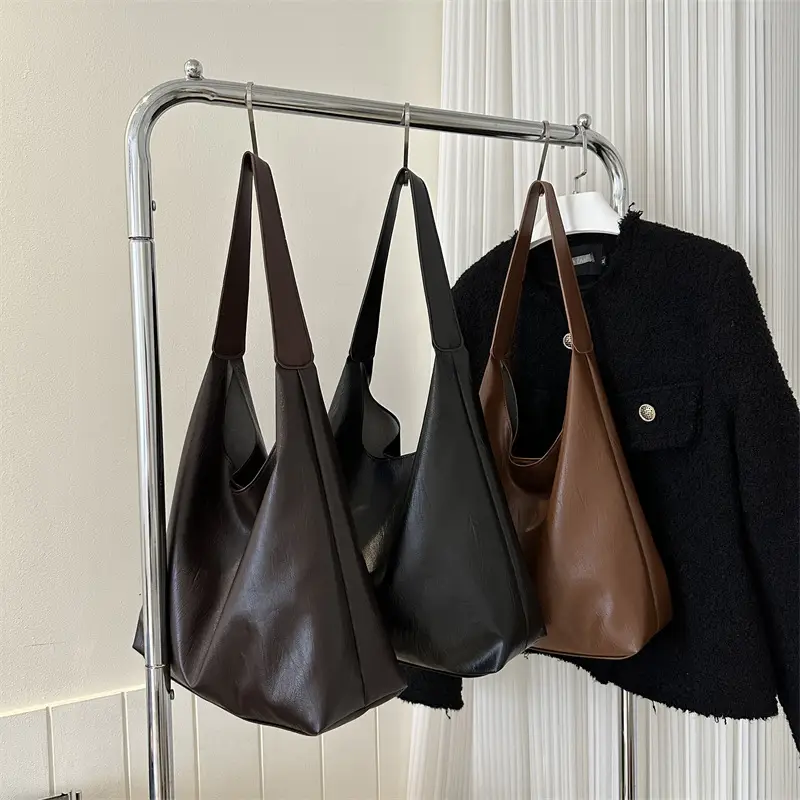 Large Capacity Leather Tote Bag for Women Autumn 2023 - Image 5