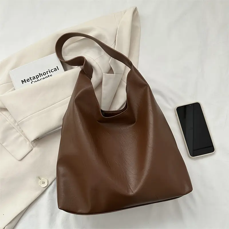 Large Capacity Leather Tote Bag for Women Autumn 2023 - Image 7