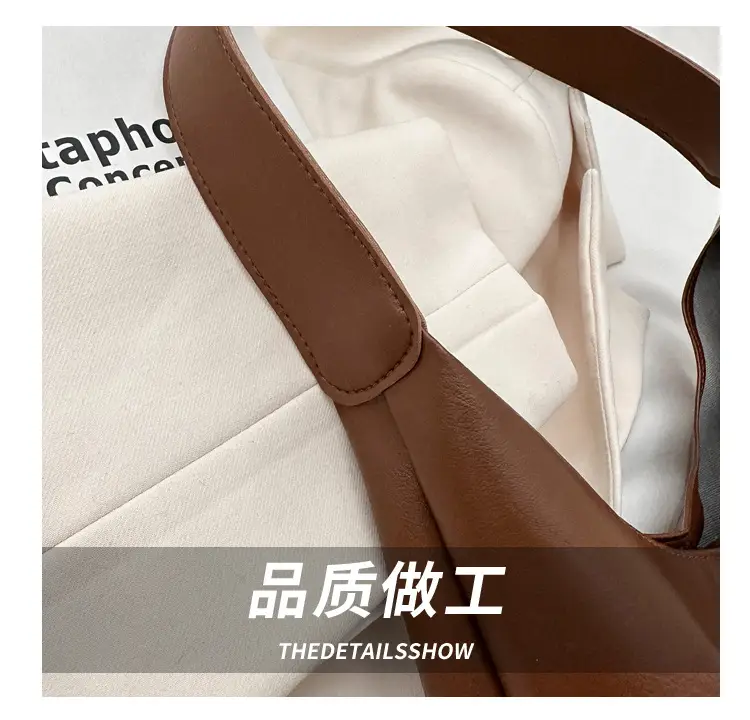 Large Capacity Leather Tote Bag for Women Autumn 2023 — feature 5