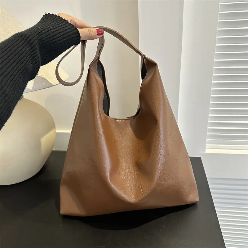 Large Capacity Leather Tote Bag for Women Autumn 2023 - Image 2