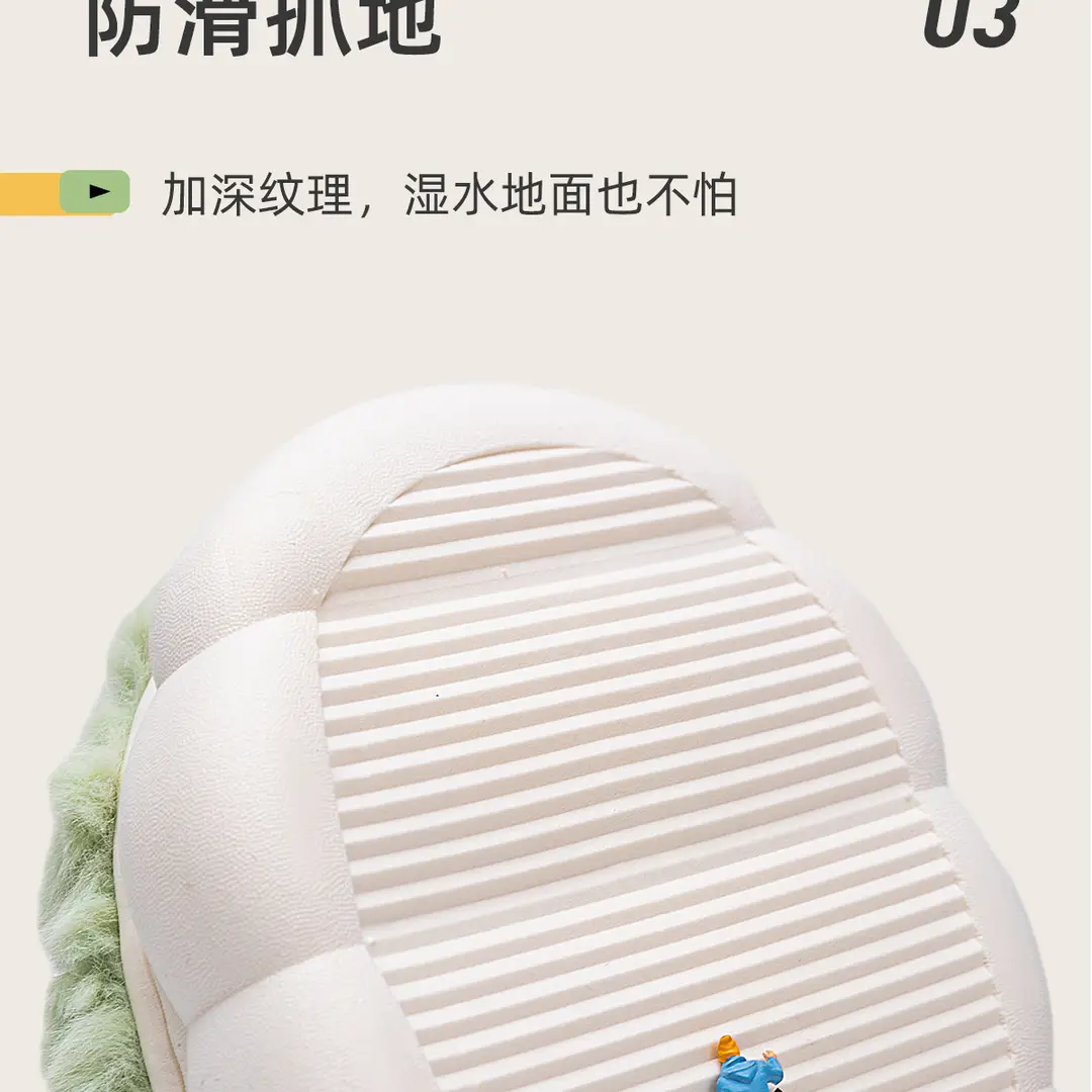 Plush Cotton Slippers for Women, Winter 2026 New Model, Furry Indoor Home Slippers for Couples, Outdoor Wear, Autumn and Winter Closed-Back Cotton Shoes for Men — feature 12