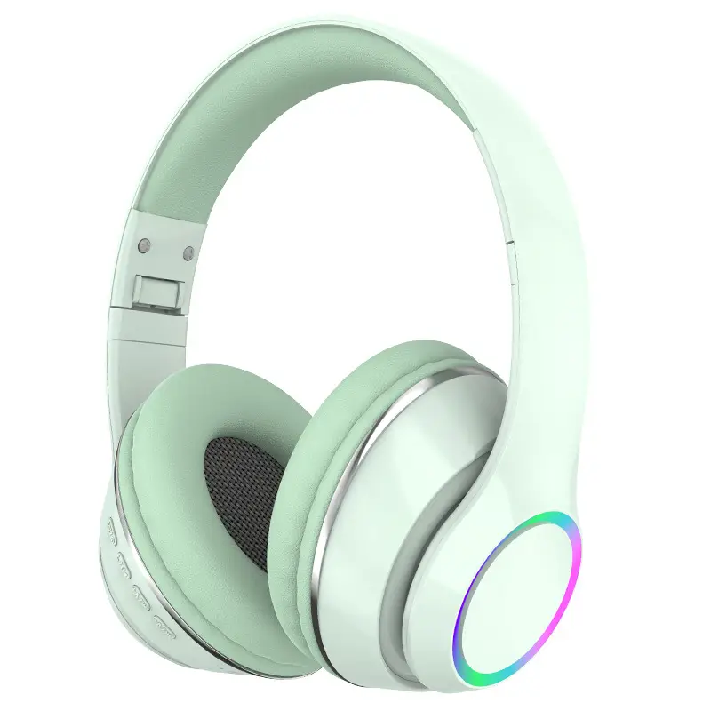 Bluetooth Wireless Headset with RGB Light & 40mm Foam Cover — feature 16