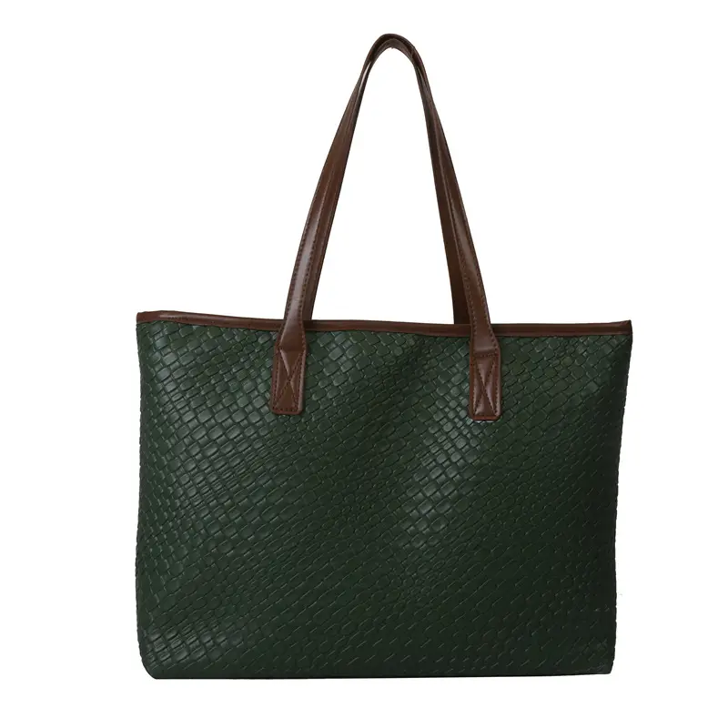 Green Textured Shoulder Bag for Women 2023 - Image 7