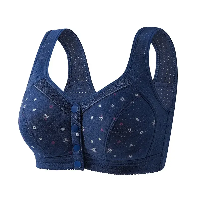 Wireless Cotton V-Shape Bra for Women Plus Size - Image 10