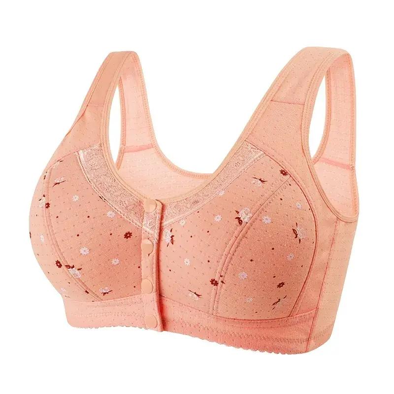 Wireless Cotton V-Shape Bra for Women Plus Size - Image 4