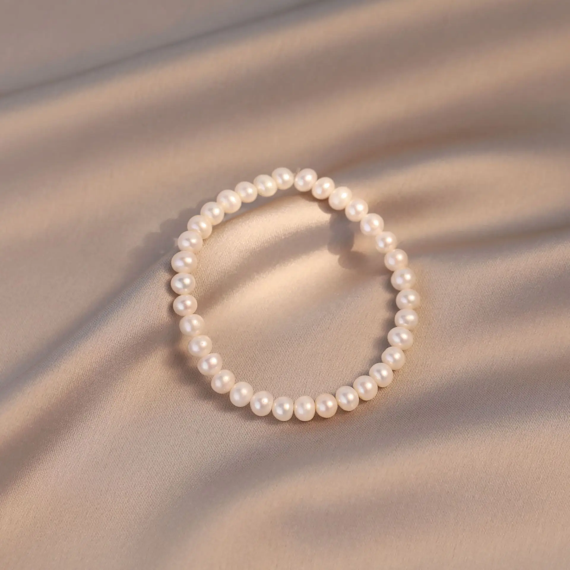 Freshwater Pearl Baroque Jewelry Bracelet for Women - Image 6