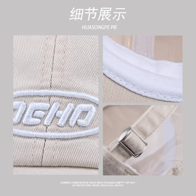 BEHO Green Embroidered Baseball Cap UV Protection