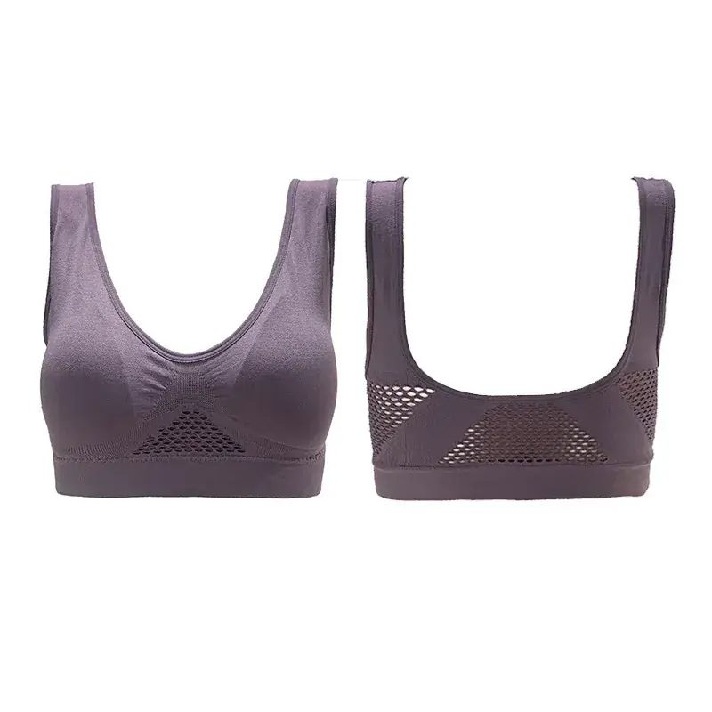 Plus Size Breathable Sports Bra Set of 3