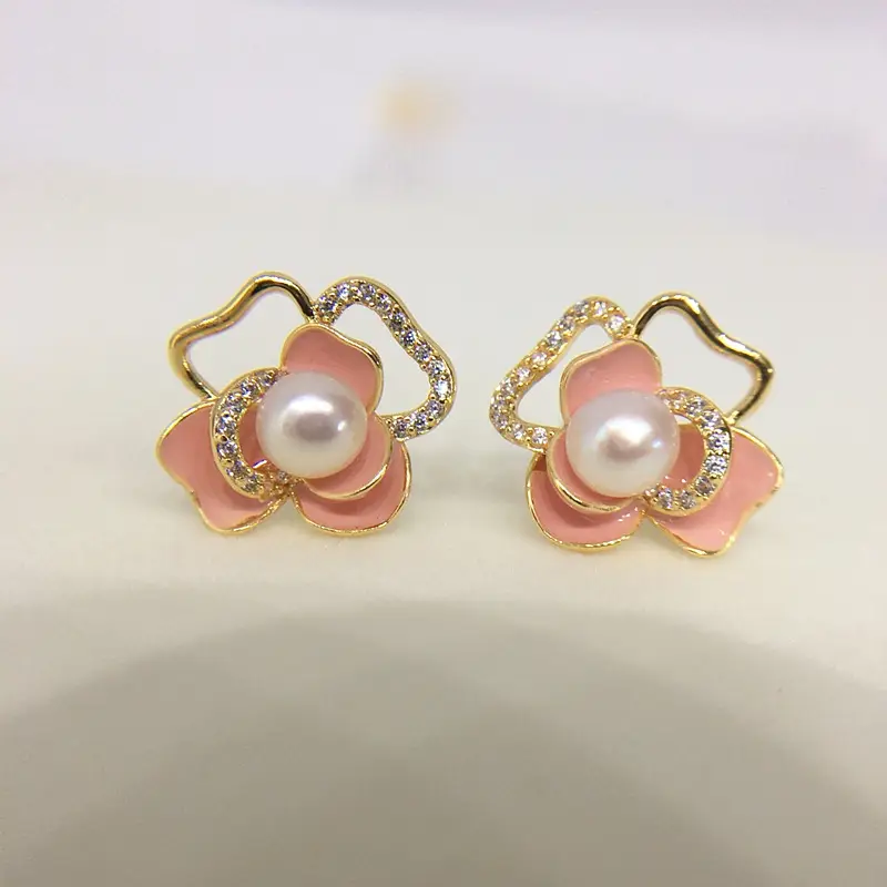 18K Gold-Filled Peacock Earrings for Women - Image 4
