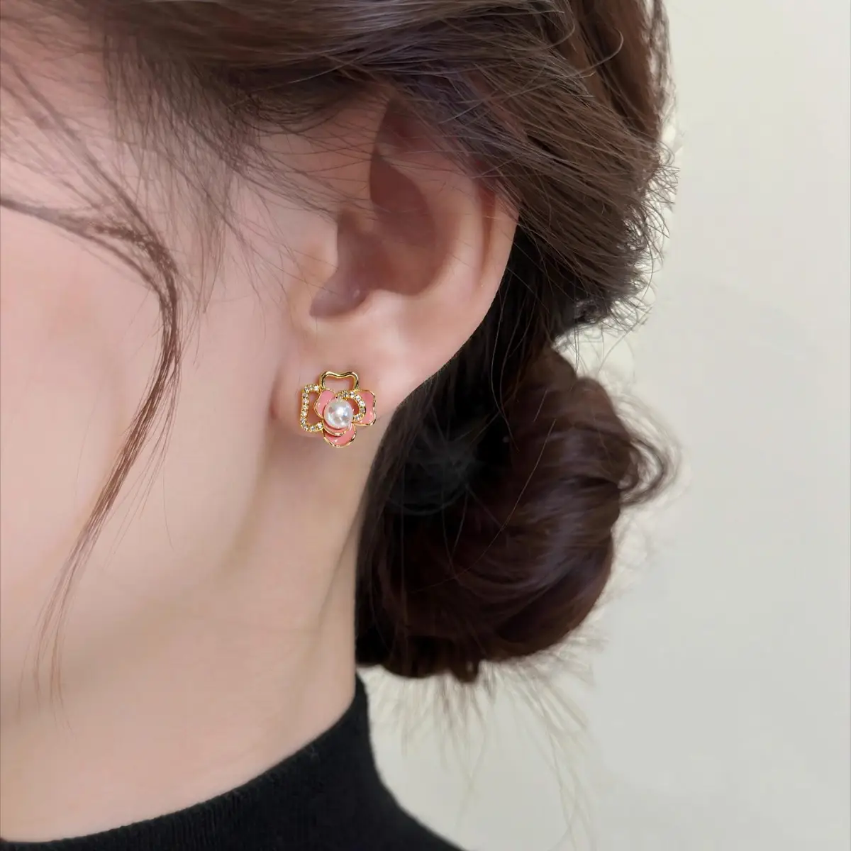 18K Gold-Filled Peacock Earrings for Women - Image 6