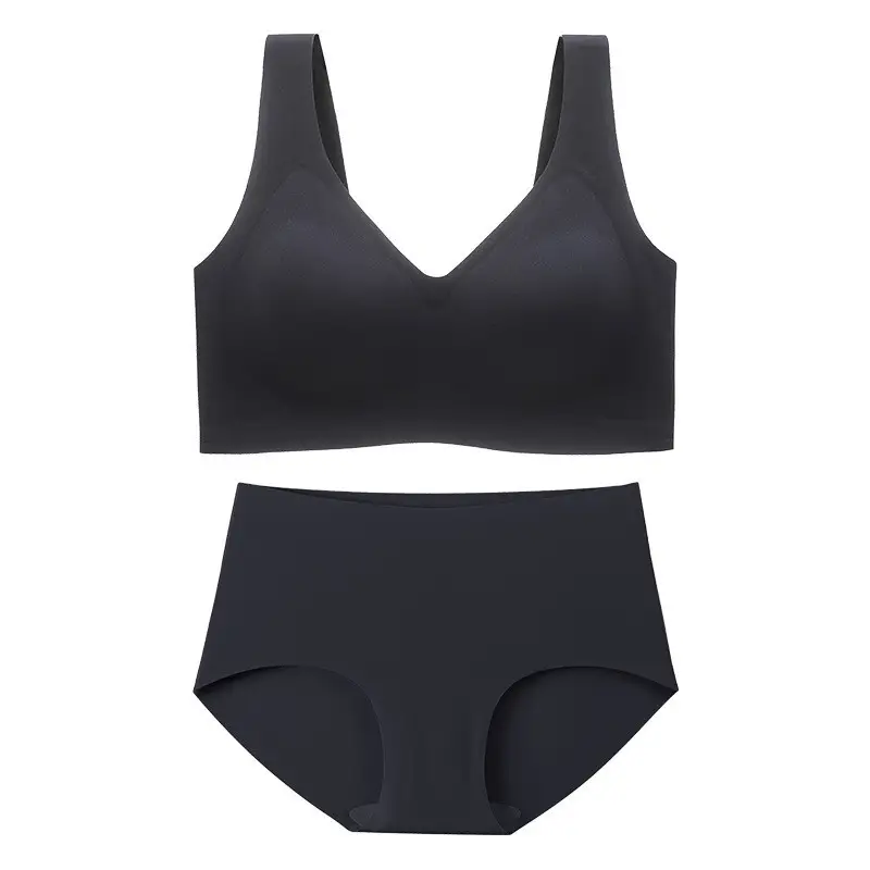 Cross-Border Plus Fat and Fat mm 100kg Full Cup Seamless Large Size Intimates Thin Big Breasts Showing Small Bra