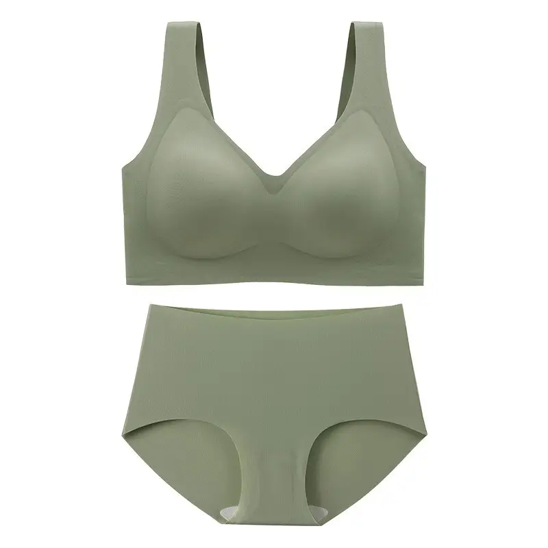 Cross-Border Plus Fat and Fat mm 100kg Full Cup Seamless Large Size Intimates Thin Big Breasts Showing Small Bra