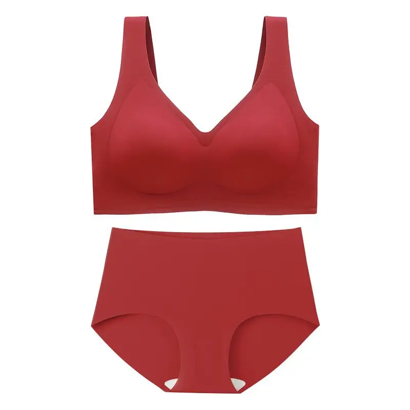 Cross-Border Plus Fat and Fat mm 100kg Full Cup Seamless Large Size Intimates Thin Big Breasts Showing Small Bra