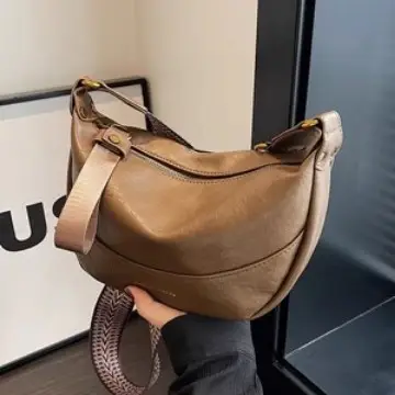 Maillard Leather Shoulder Bag Women 2025 New Style
