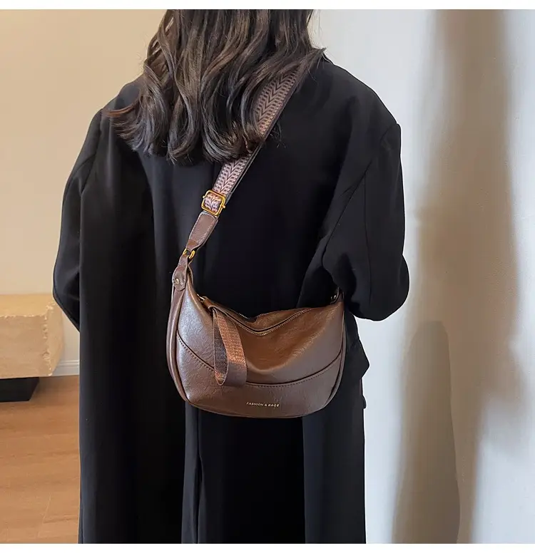 Maillard Leather Shoulder Bag Women 2025 New Style — feature 10