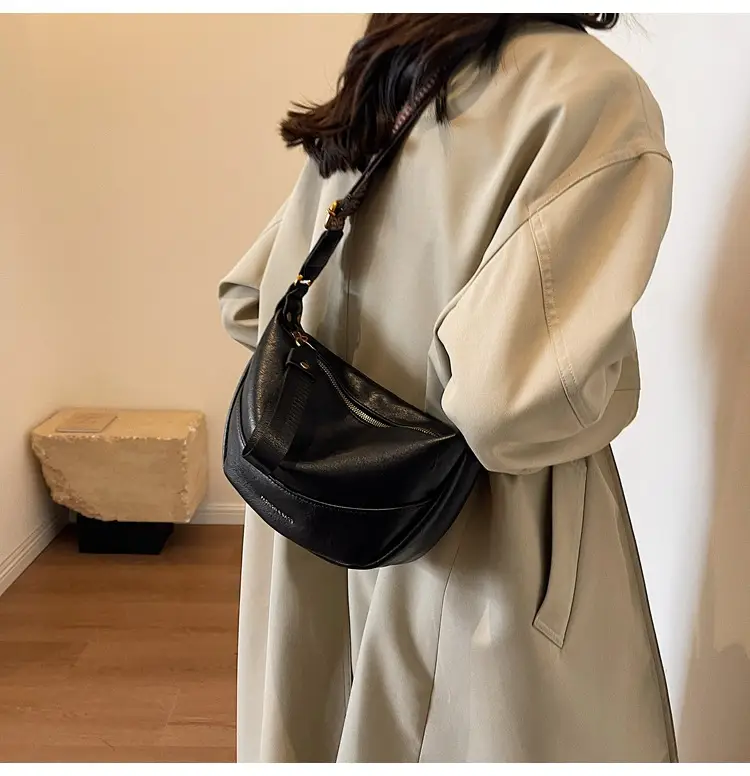 Maillard Leather Shoulder Bag Women 2025 New Style — feature 14