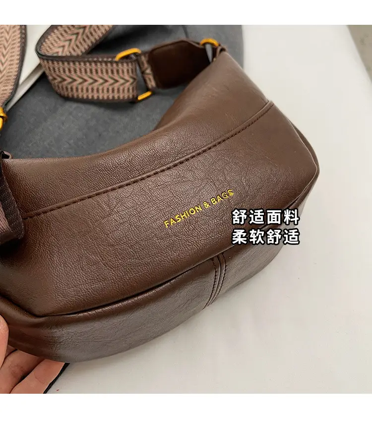 Maillard Leather Shoulder Bag Women 2025 New Style — feature 3