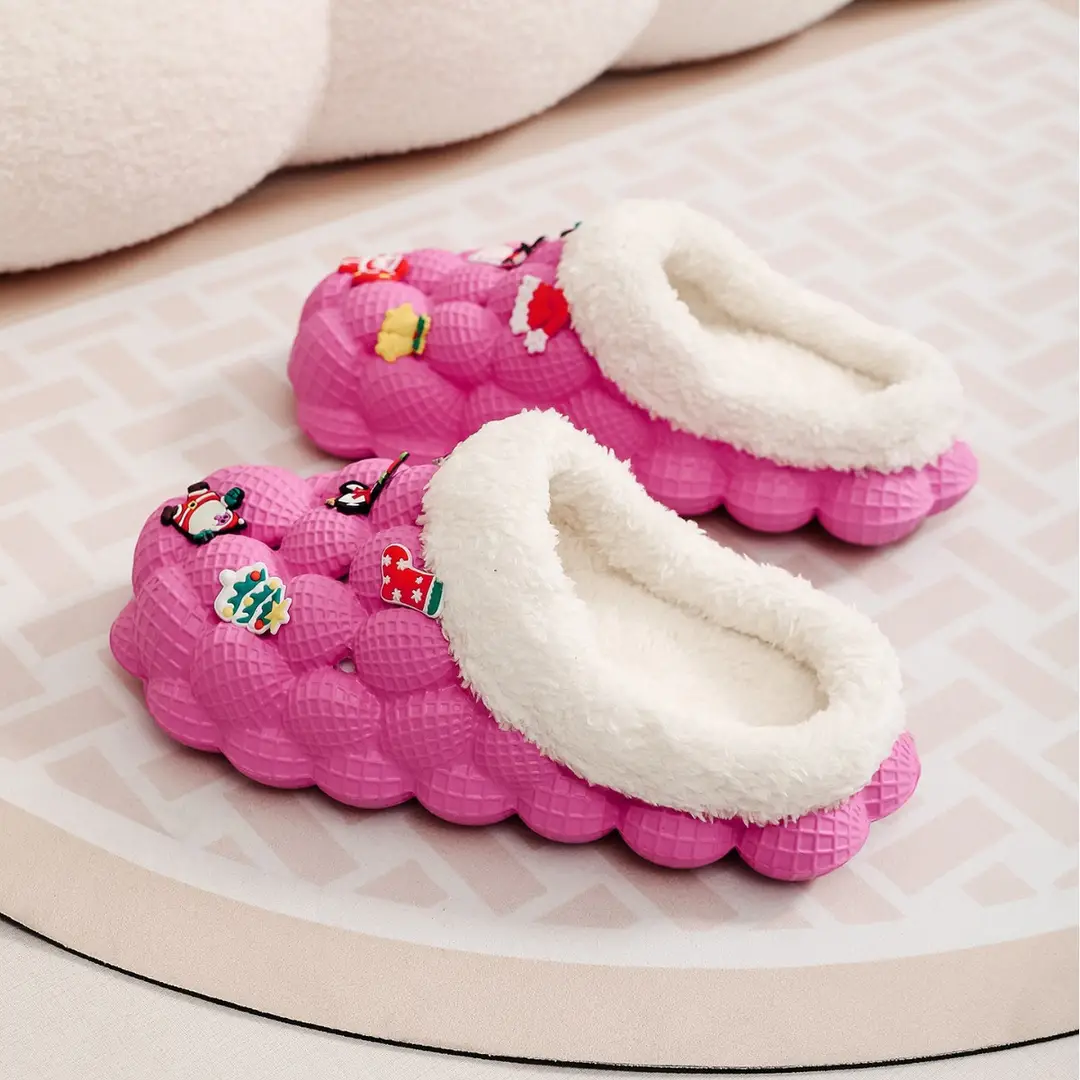 Factory Wholesale Winter Eva Style Hole-In-The-Wall Home Indoor and Outdoor Wear Couple Style Trendyy Fashionable Casual Warm Cotton Shoes - Image 6