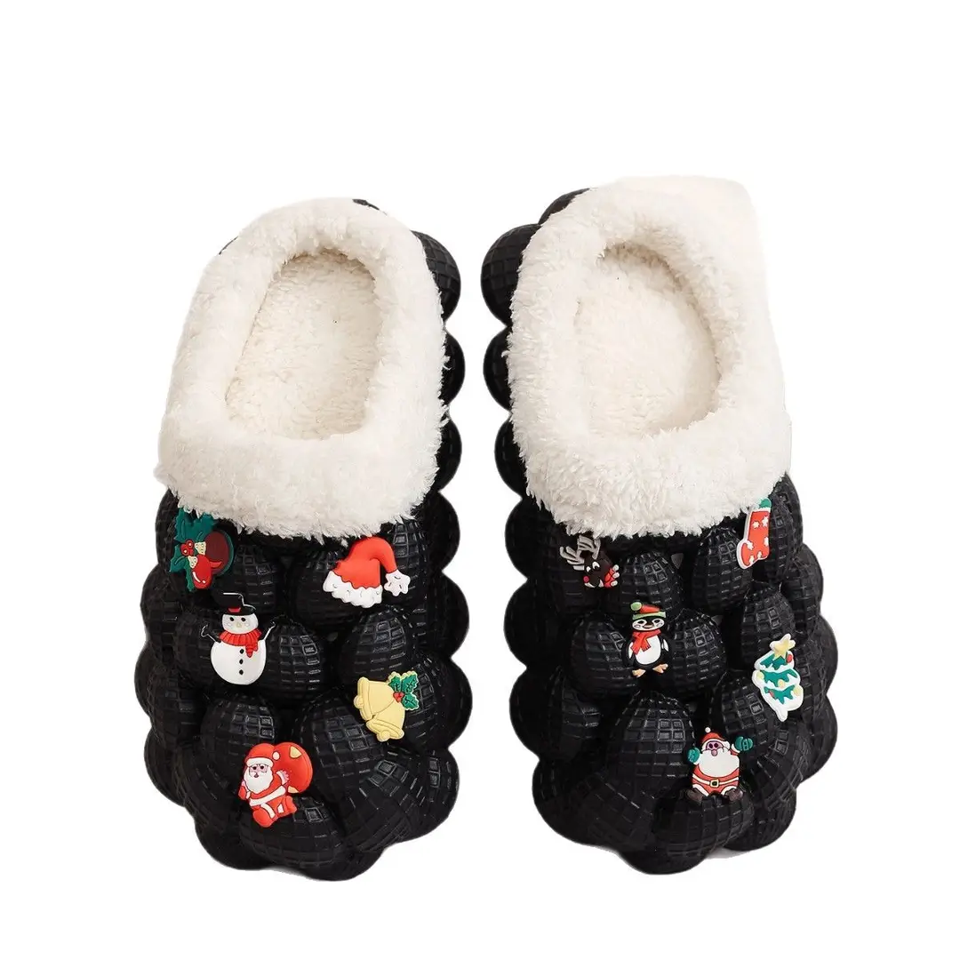 Factory Wholesale Winter Eva Style Hole-In-The-Wall Home Indoor and Outdoor Wear Couple Style Trendyy Fashionable Casual Warm Cotton Shoes - Image 9