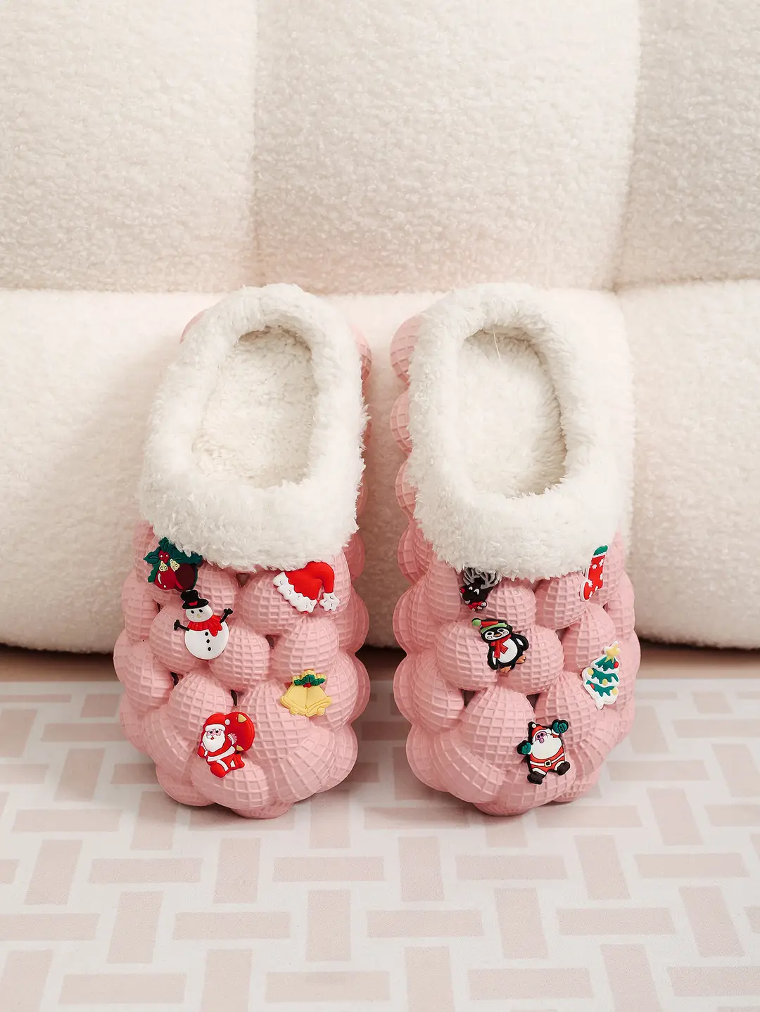 Factory Wholesale Winter Eva Style Hole-In-The-Wall Home Indoor and Outdoor Wear Couple Style Trendyy Fashionable Casual Warm Cotton Shoes — feature 8