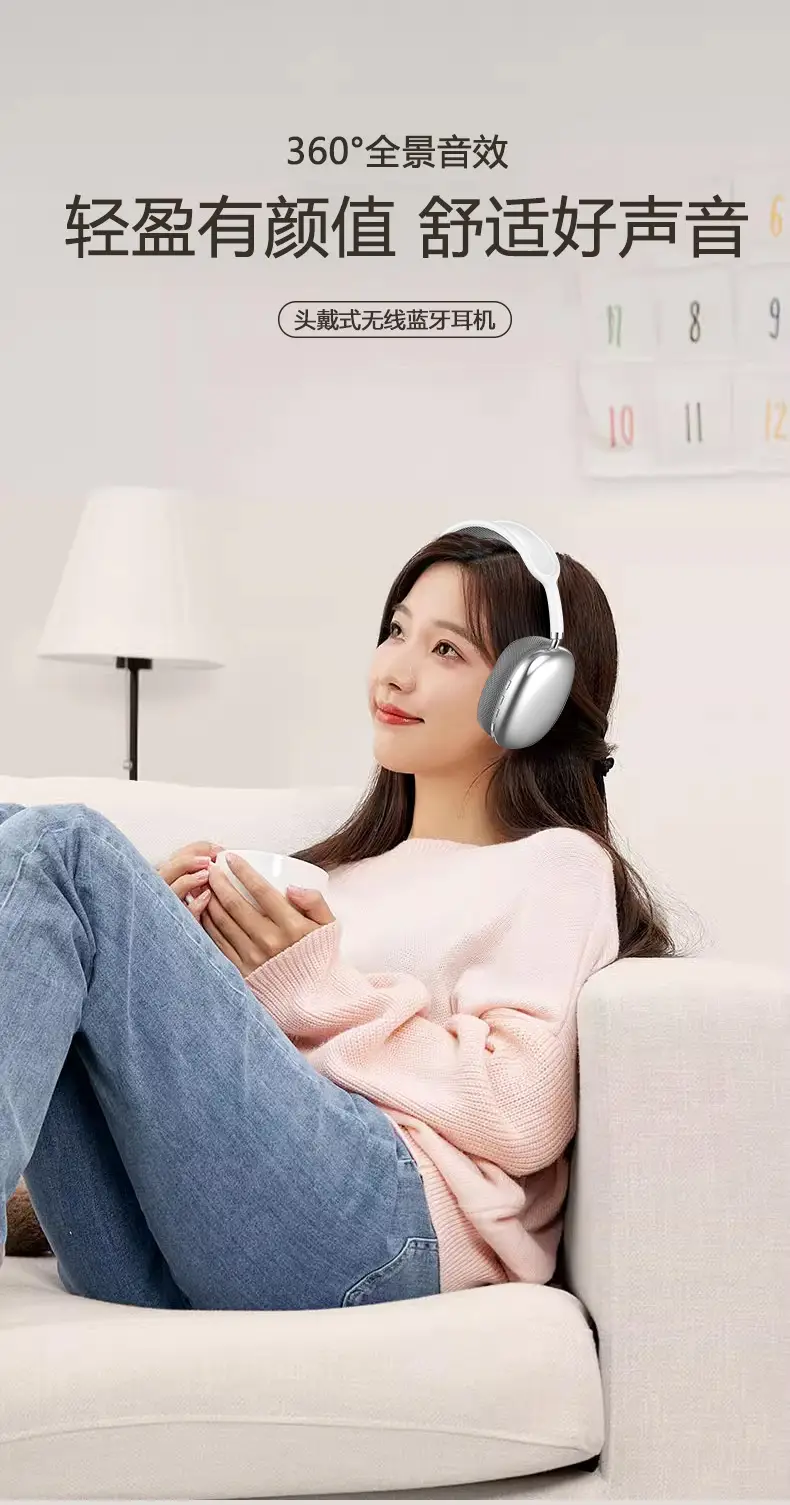 Wireless Bluetooth Headphones with Headband & Type-C Charging — feature 4