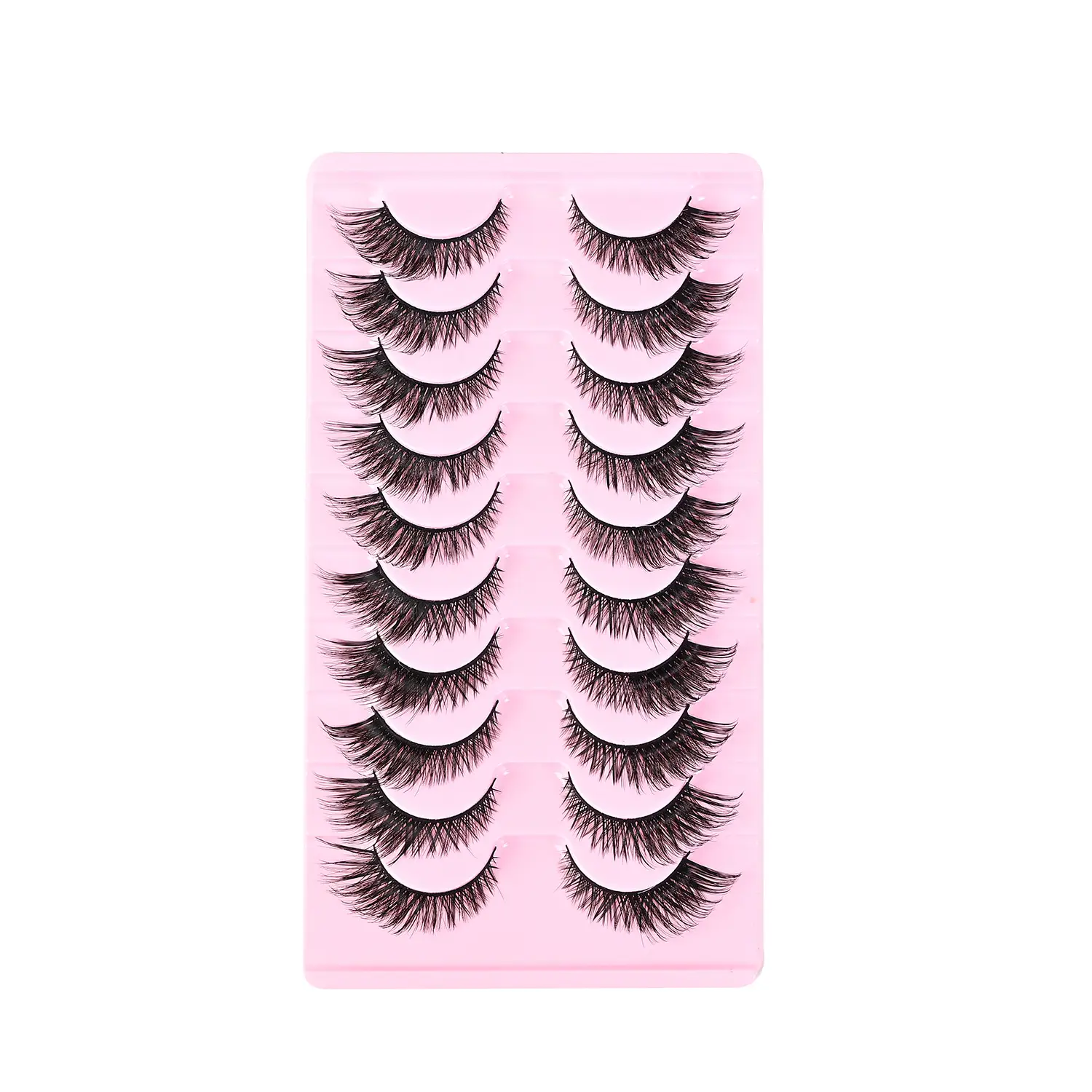 Thin Black False Eyelashes Large Capacity One-Piece Set - Image 10