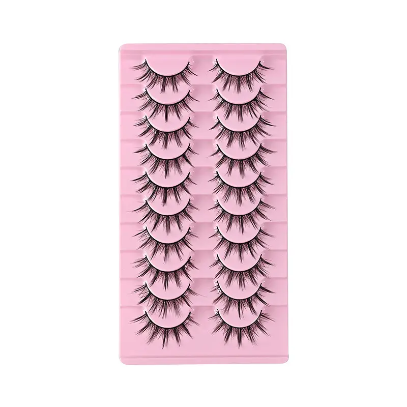Thin Black False Eyelashes Large Capacity One-Piece Set - Image 2