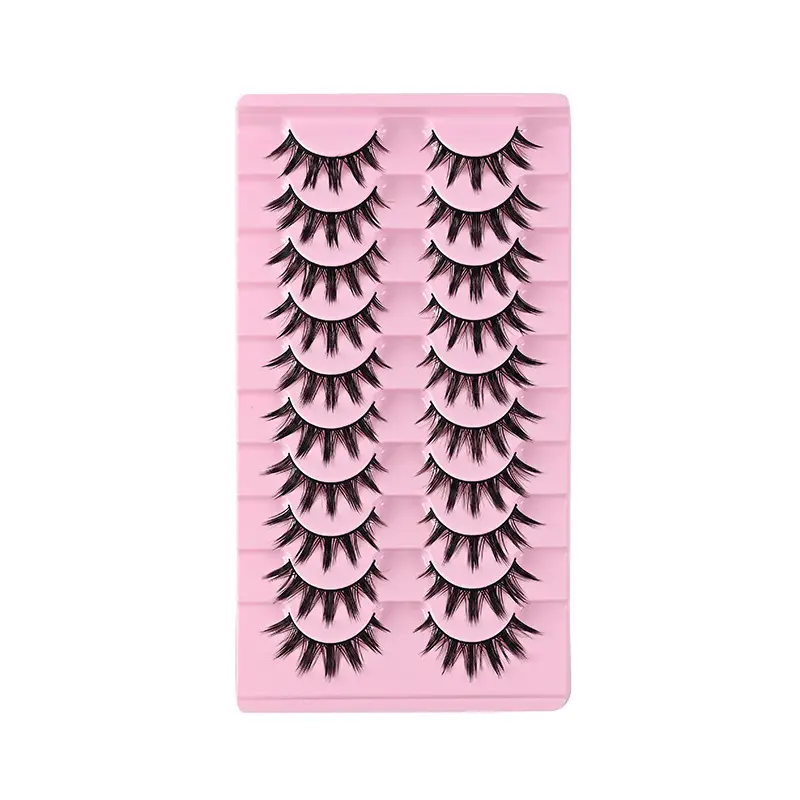 Thin Black False Eyelashes Large Capacity One-Piece Set - Image 6