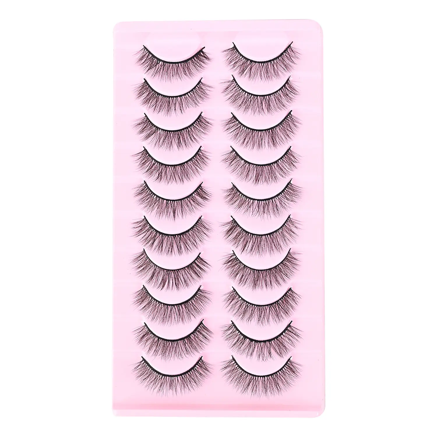 Thin Black False Eyelashes Large Capacity One-Piece Set - Image 7