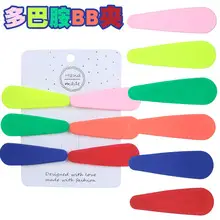 6-Piece Geometric Felt Hair Clips Set Multi Color — feature 3