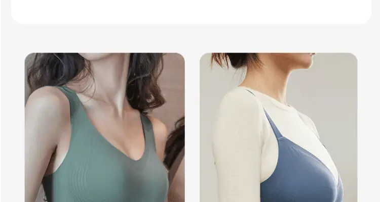 Seamless Jelly Strip Bra Large Bust Anti-Sagging — feature 13
