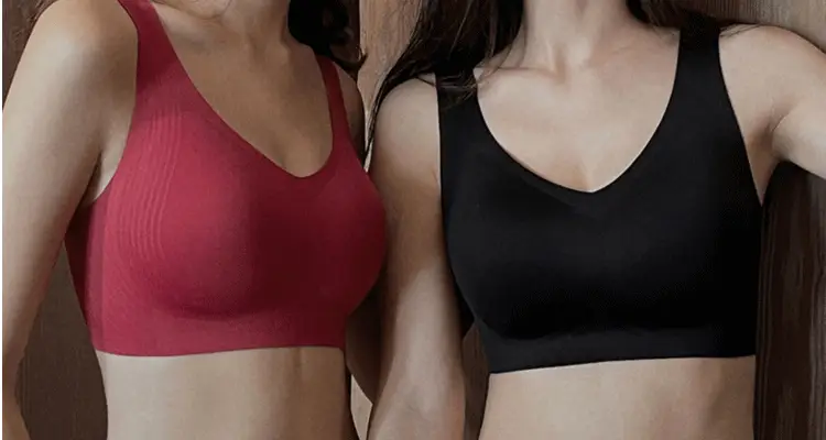 Seamless Jelly Strip Bra Large Bust Anti-Sagging — feature 37