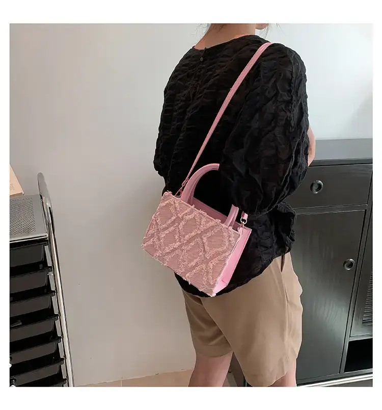 Women's Blue Denim Crossbody Bag 2023 — feature 12